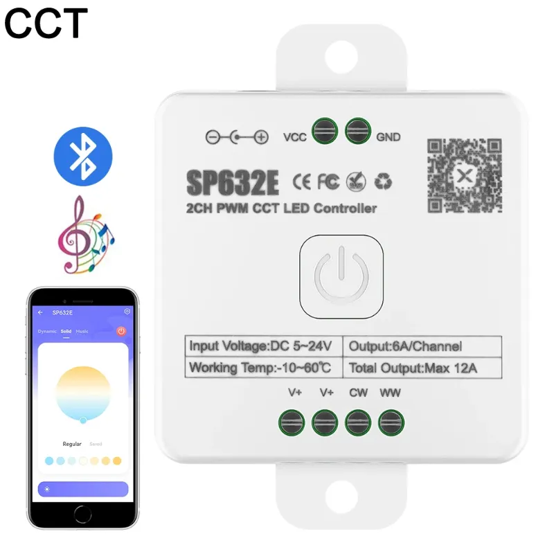 3 -stifts CCT -lampor