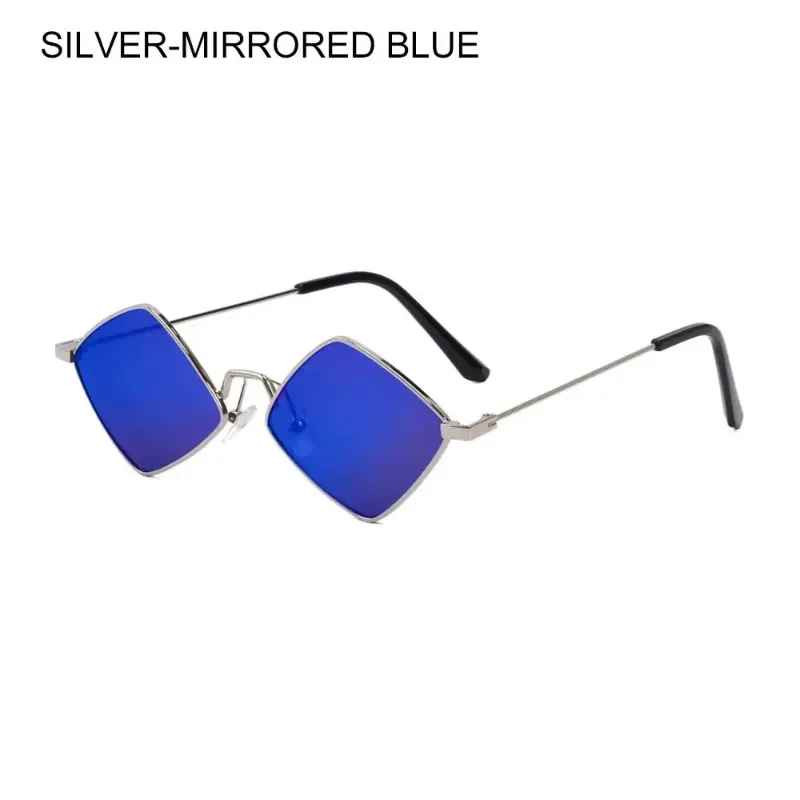 Silver-Mirrored Blue