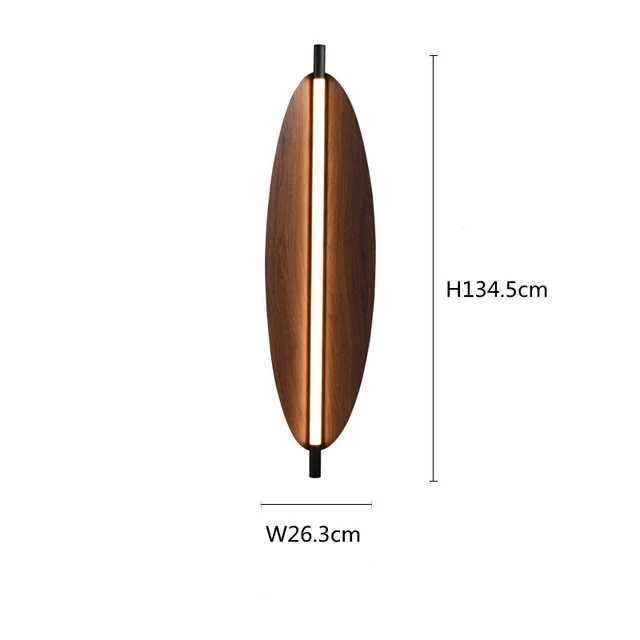 Candeeiro de Parede H134,5cm-Dimerização com Controlo Remoto