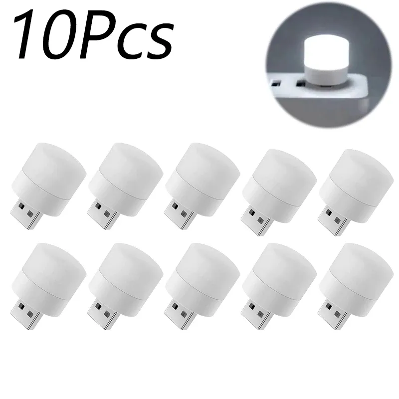 10PCS White