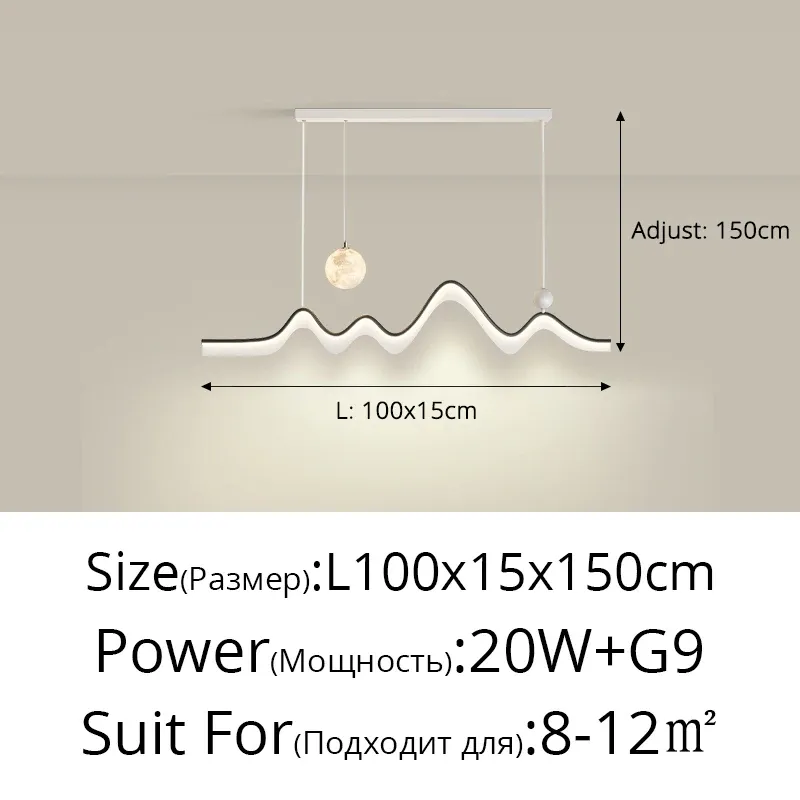 3 Cores Sem Controle Remoto Preto 100cm