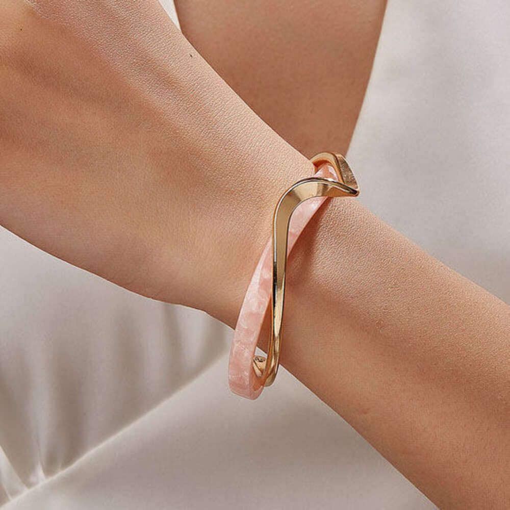 10 # Bracelet Or Rose Fritillaria Real