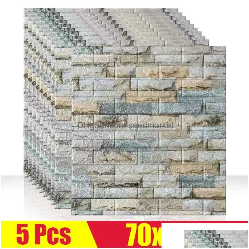 Pedra Cinza Azul 5Pcs (70X77Cm)