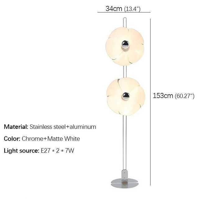 Lampada da terra-Au Plug-Bianco caldo 220v