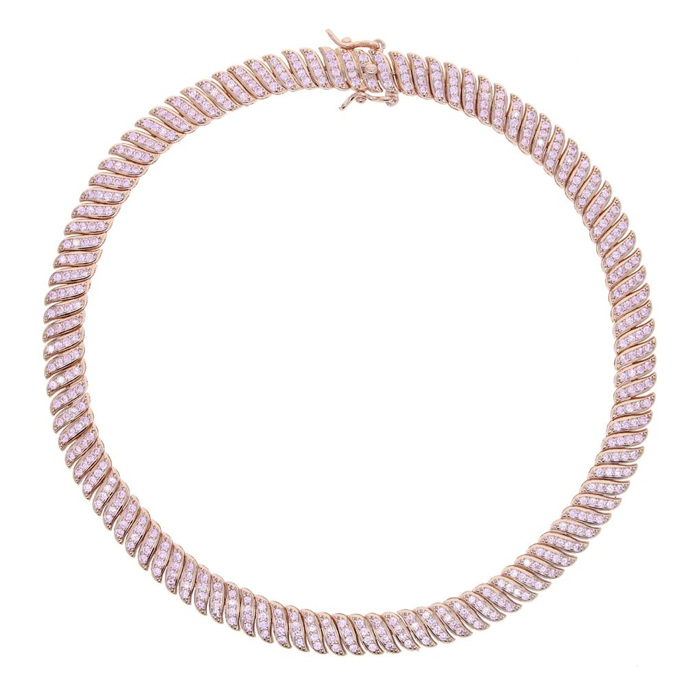 Metallfärg: Rose Gold Neckl 41cm