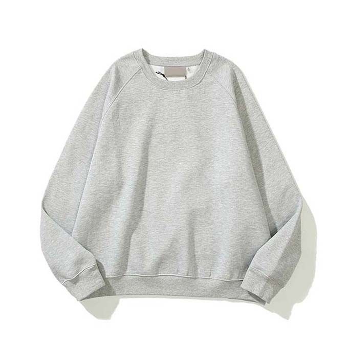 Round neck light gray