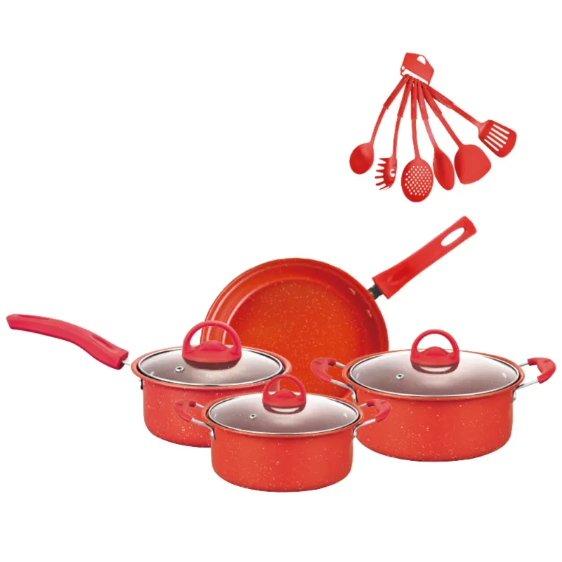 Set da cinque pezzi Over China Red