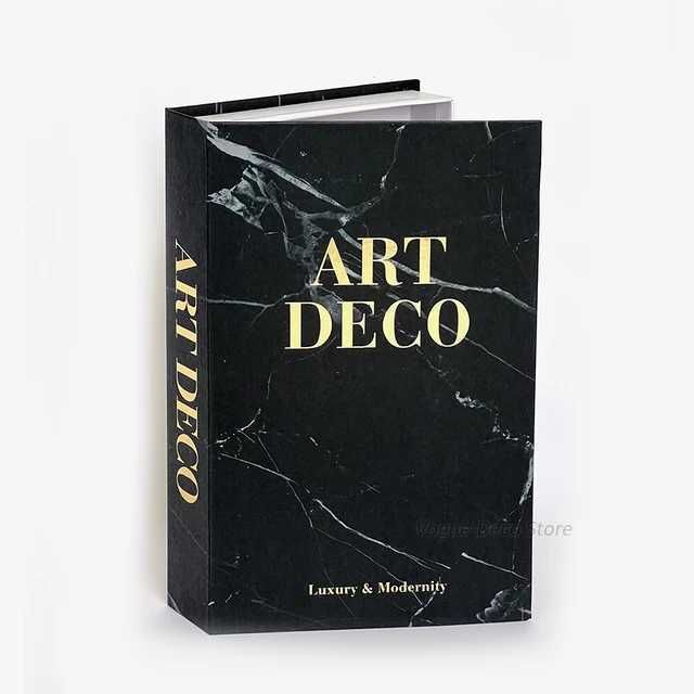 Art Deco-Book Box ( Openable)