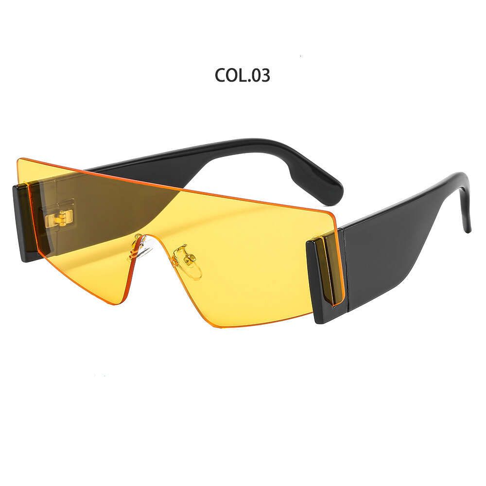 C3- Cadre noir brillant avec jaune