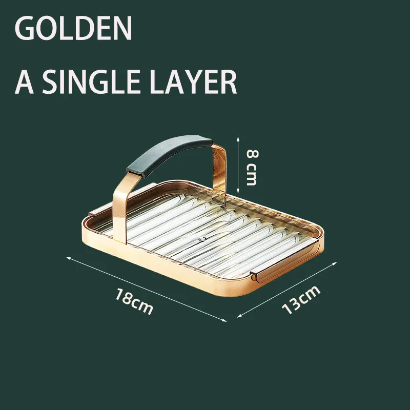 Kina 1-Tier Golden Single Layer