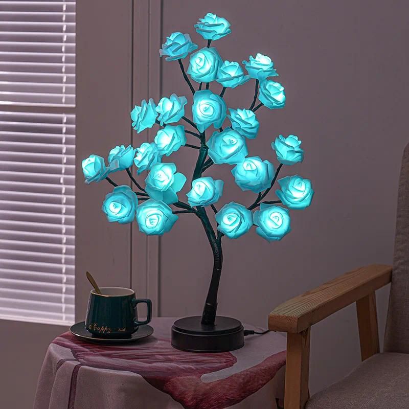 24leds Blue Rose 2