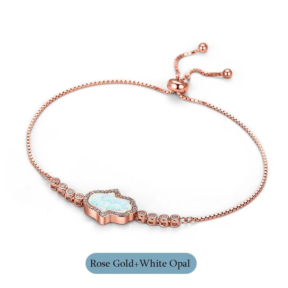 Gemfärg: White Opal Rose Gold