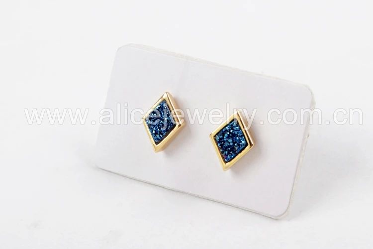 Cor do metal: Azul Druzy