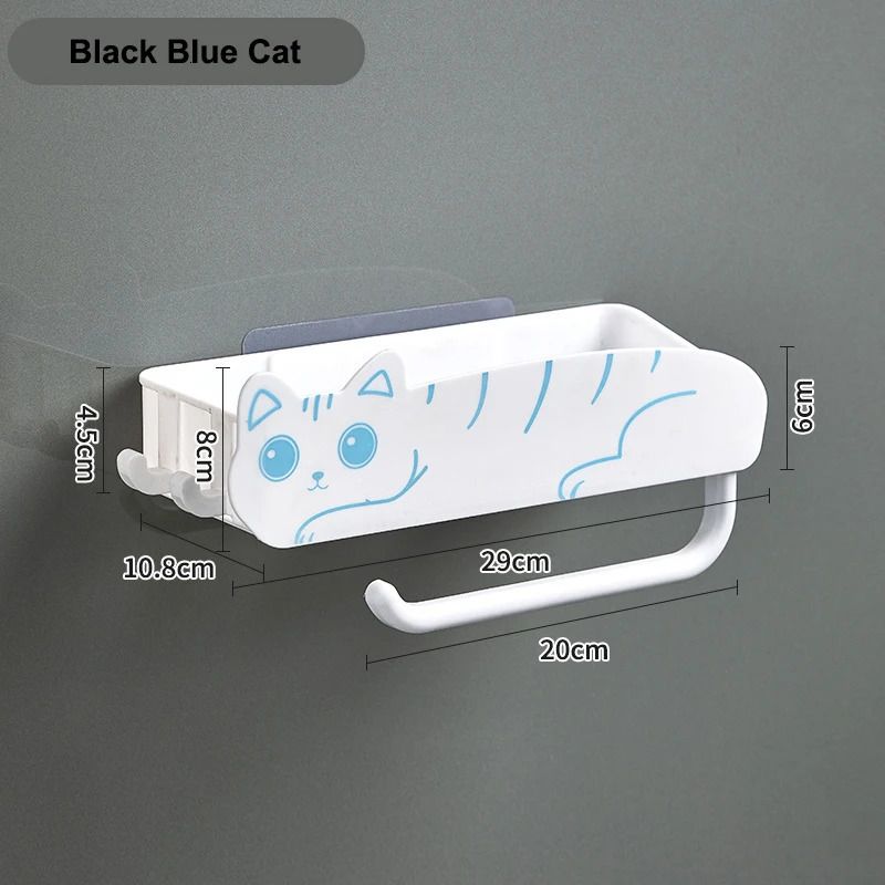 White Blue Cat