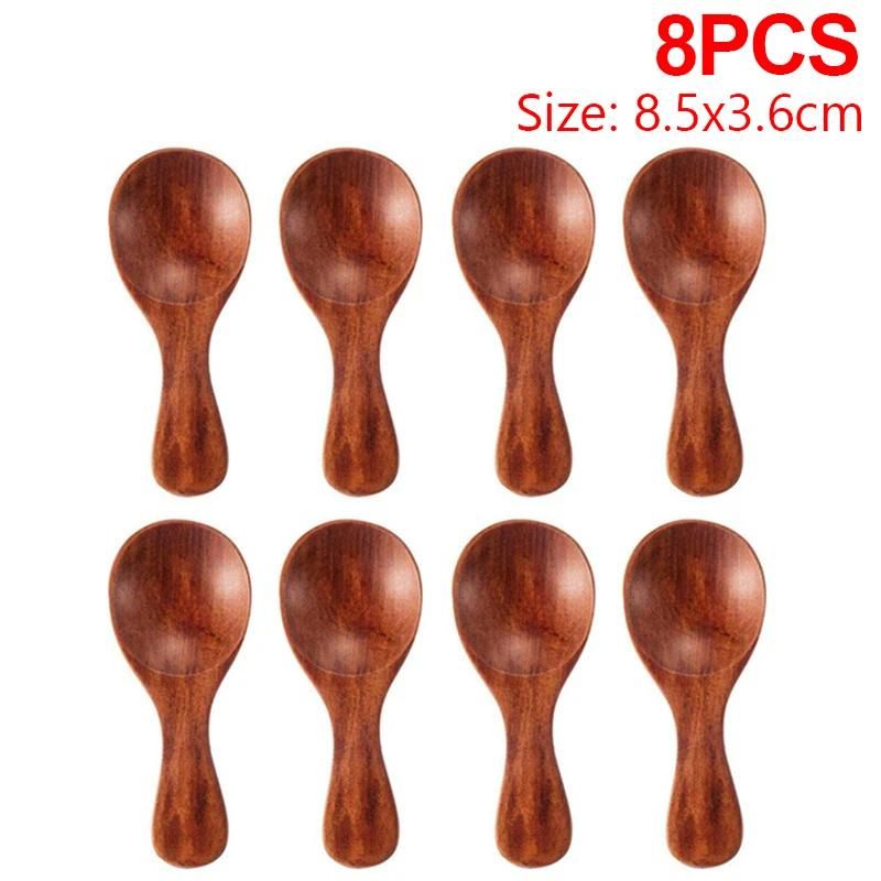 Brown- 8pcs