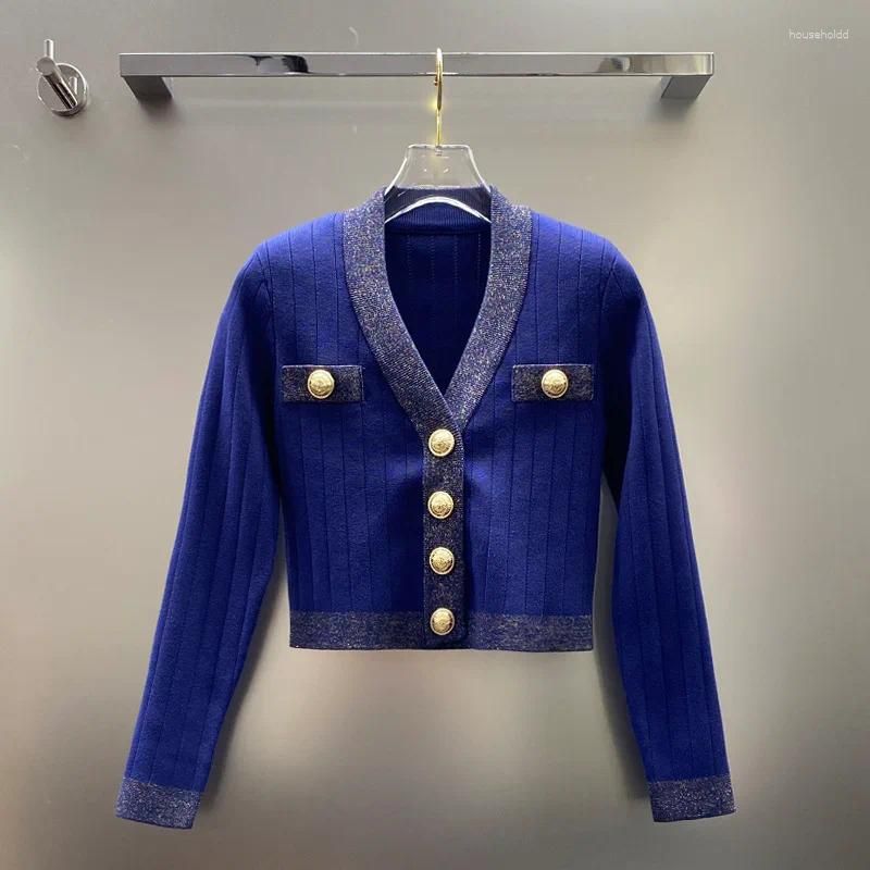 Cardigan bleu