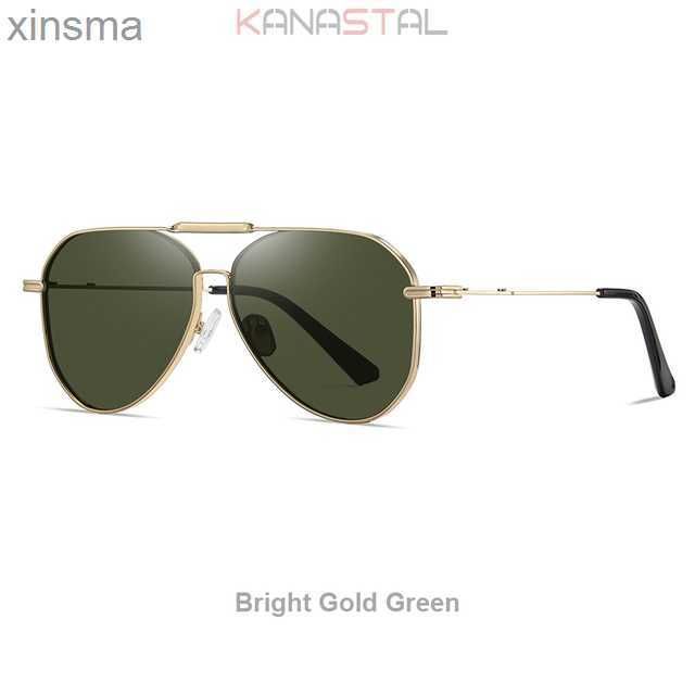 Or brillant vert