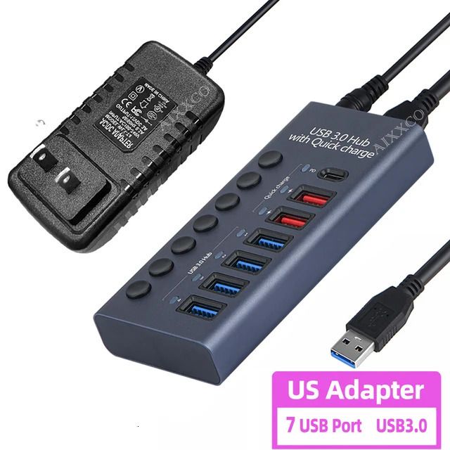 7 Port US PD Plug