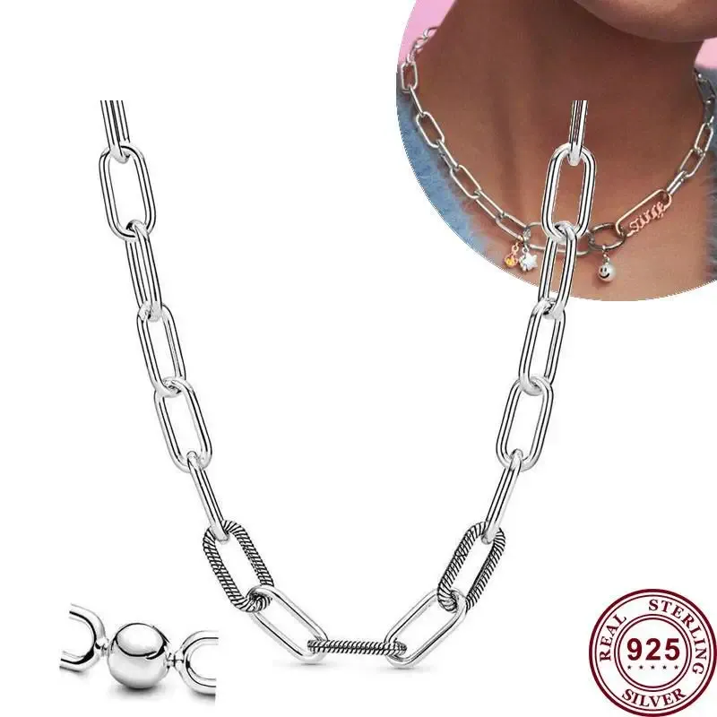 Silver Necklace-4