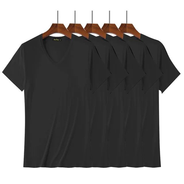 v Neck Black