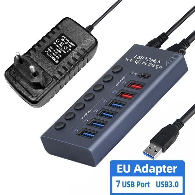 7 Port EU PD Plug