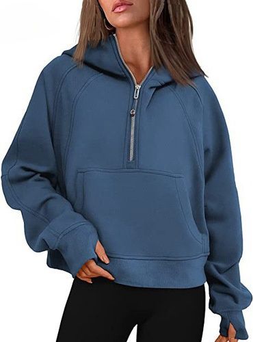 Hoodies,deepblue