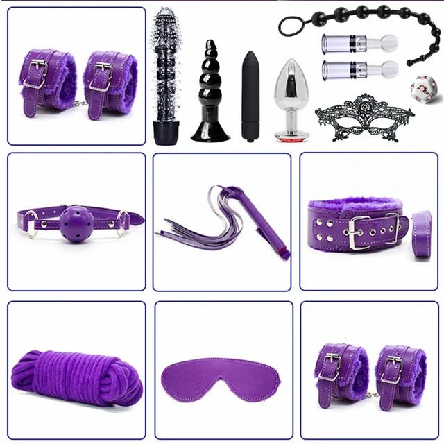 15pcs Purple