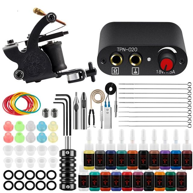 Kit de tatouage3 Encre 20pc