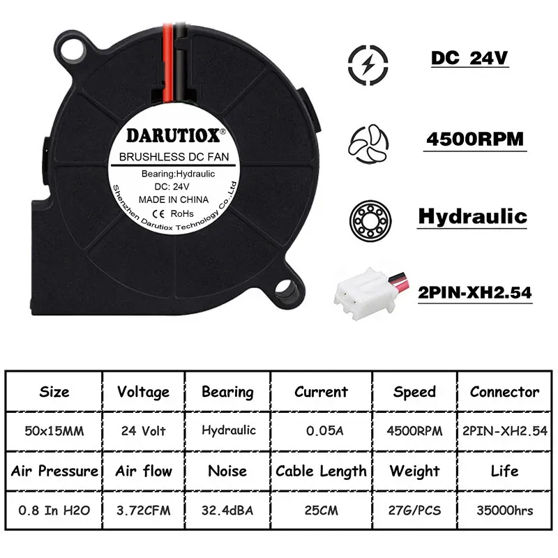 24 V Hydrauliczny 2p2.54