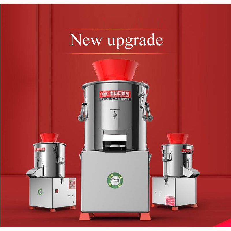 Description Picture 2 of itemMultifunction Vegetable Cutter Large Capacity Chili Carrot Lettuce Food Processing Machinery Vegetable Mixer Cutting Machine