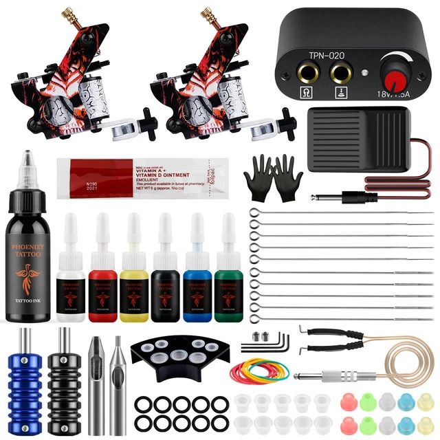 Kit de tatouage1 7pc encre