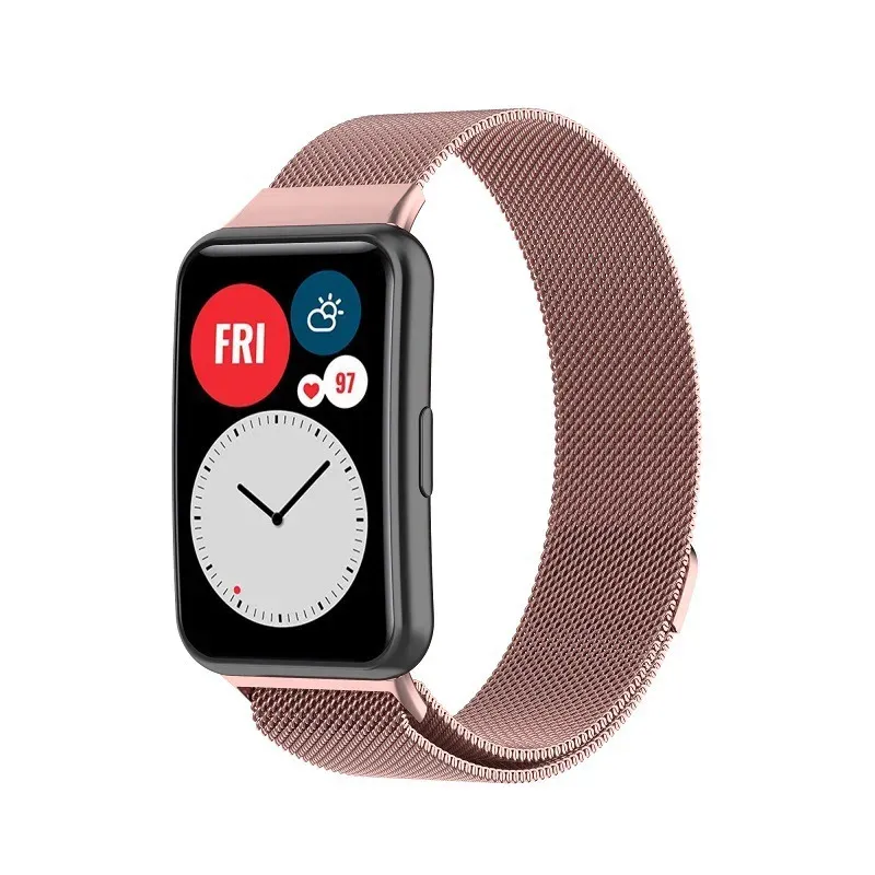 Kina för Huawei Fit Pink Gold 04