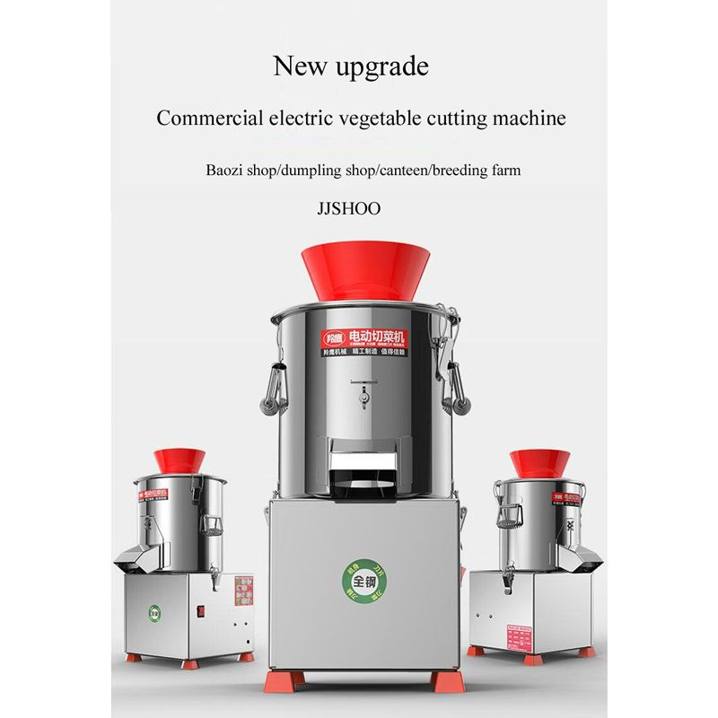 Description Picture 6 of itemMultifunction Vegetable Cutter Large Capacity Chili Carrot Lettuce Food Processing Machinery Vegetable Mixer Cutting Machine