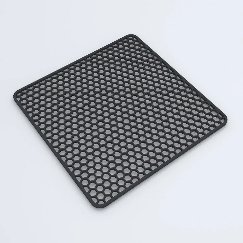 square 26.5 26.5 CM black