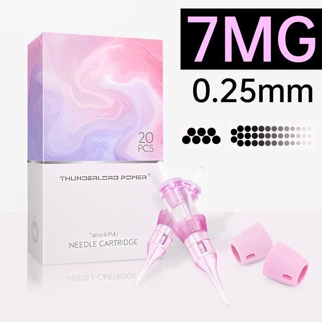 7mg-0.25mm (pink)