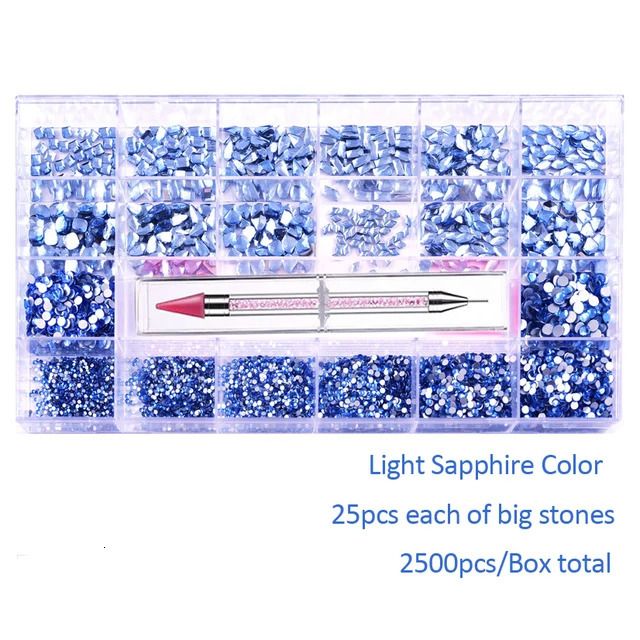 Hellblau 2500pcs