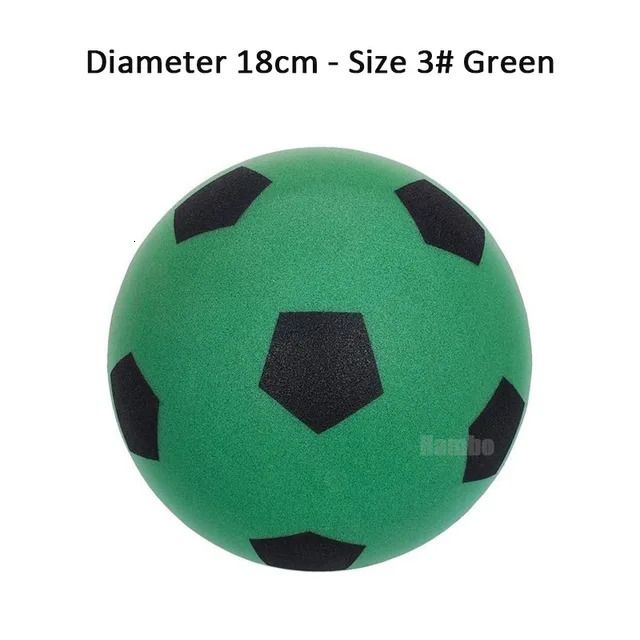 18см-зеленый футбол