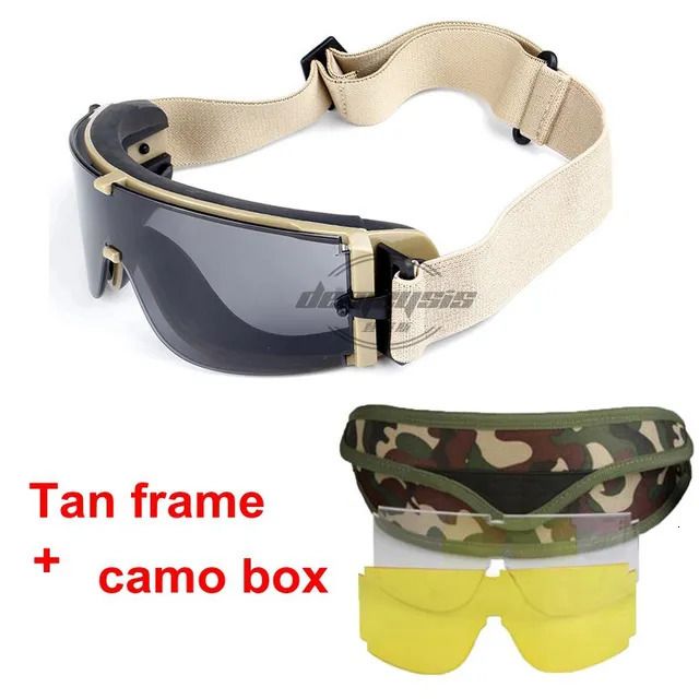 Tan frame camobox