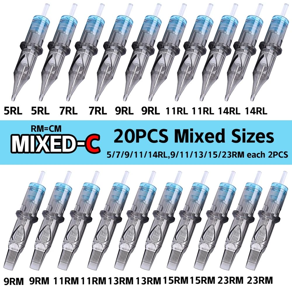 Size:20pcs-Mixed-C