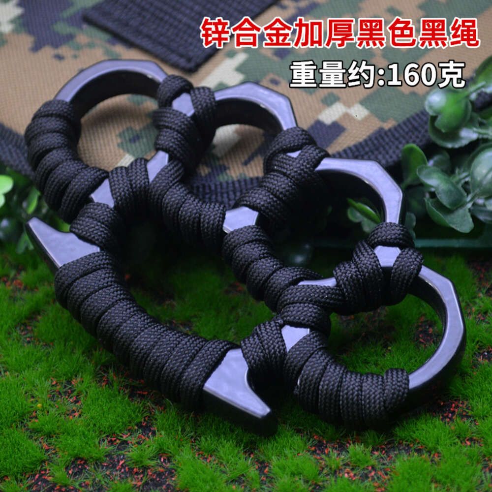 Zinc alloy thickened black rope