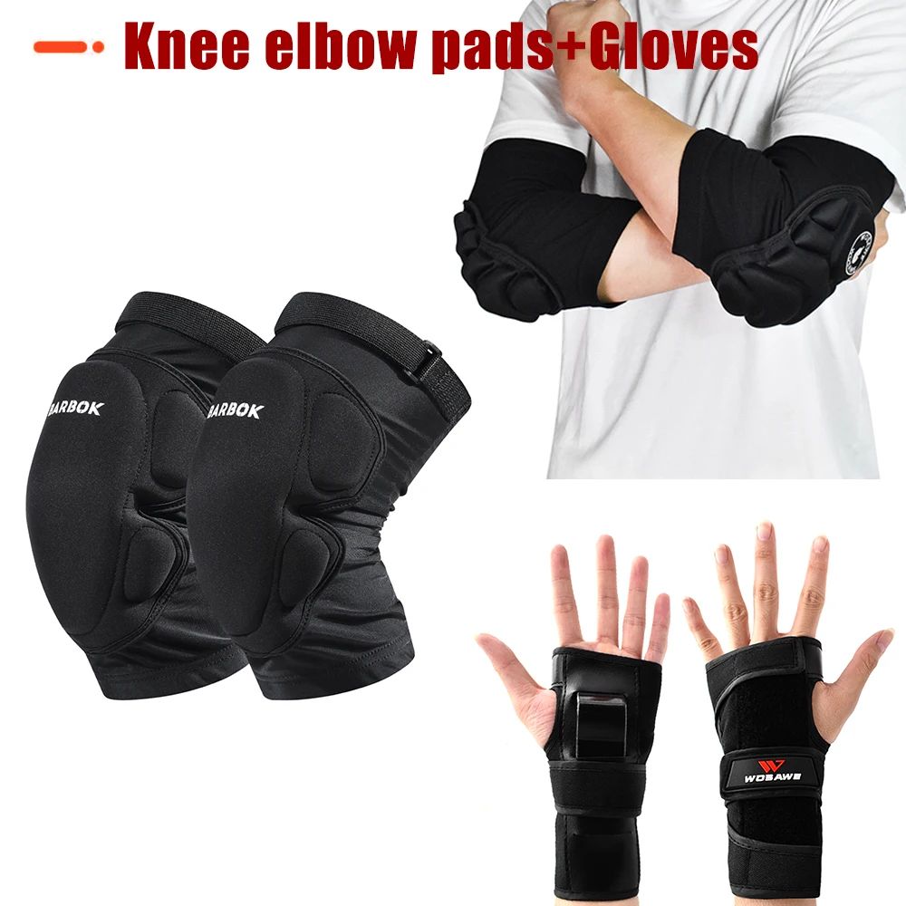 Color:knee elbow gloves