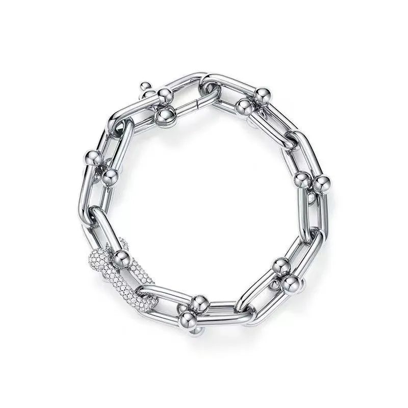 12Silver Bracelet с бриллиантом
