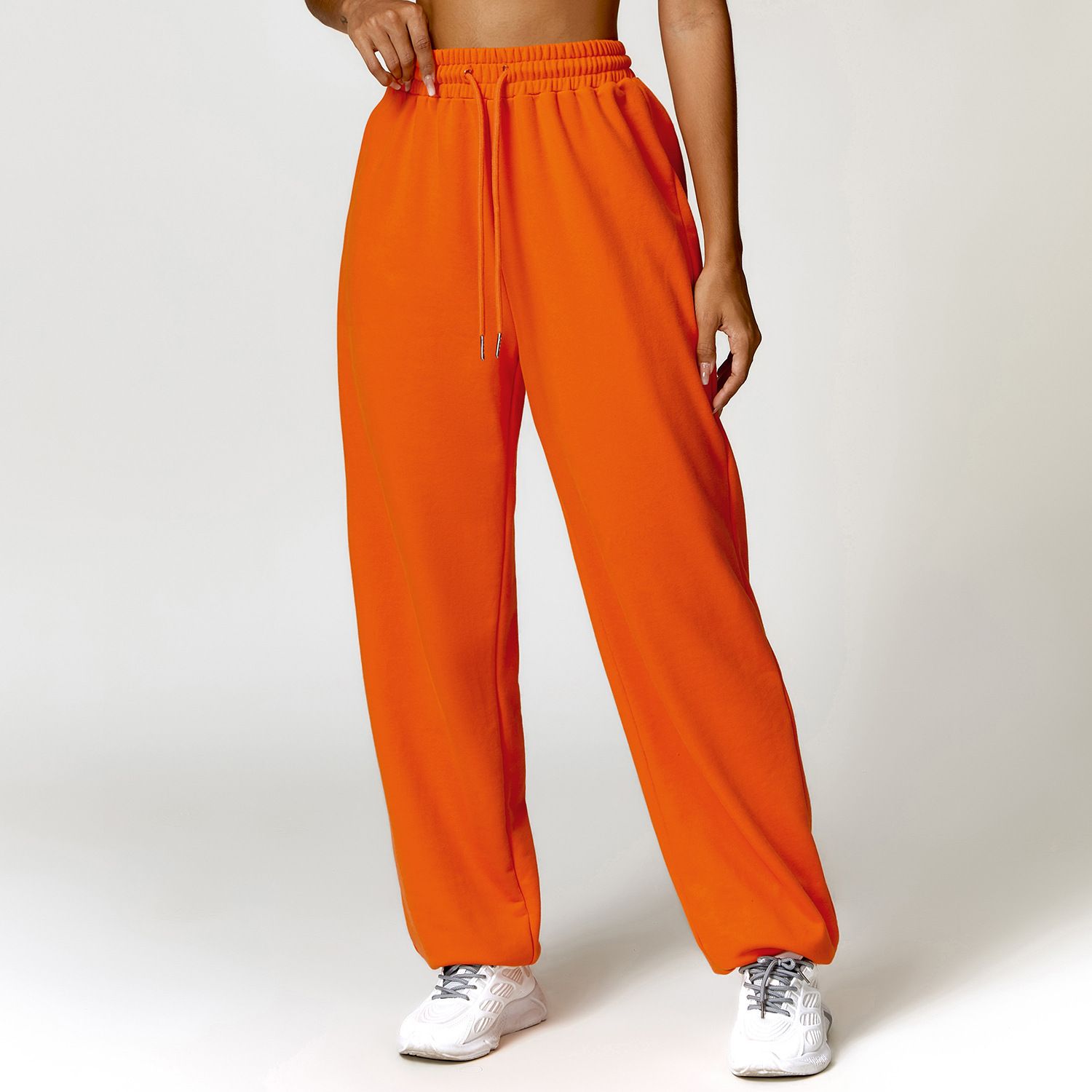 Bright orange【sweatpants】