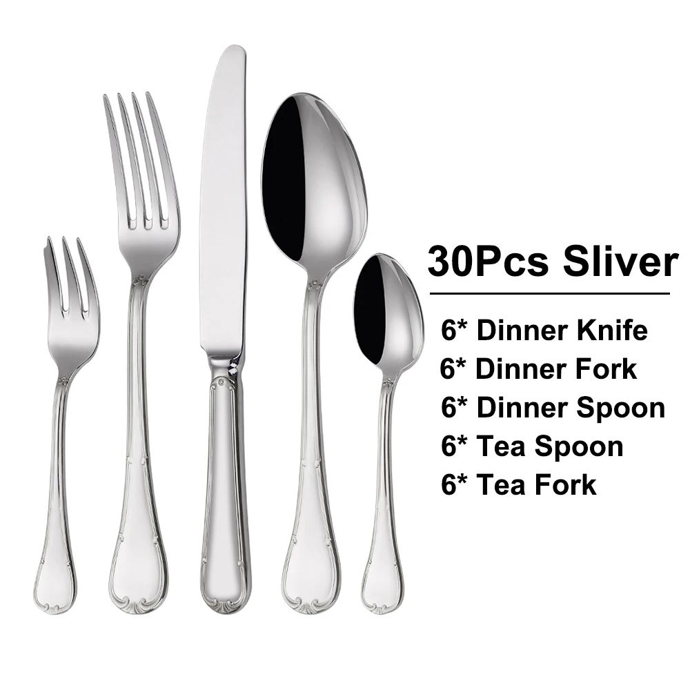 30pcs Sliver