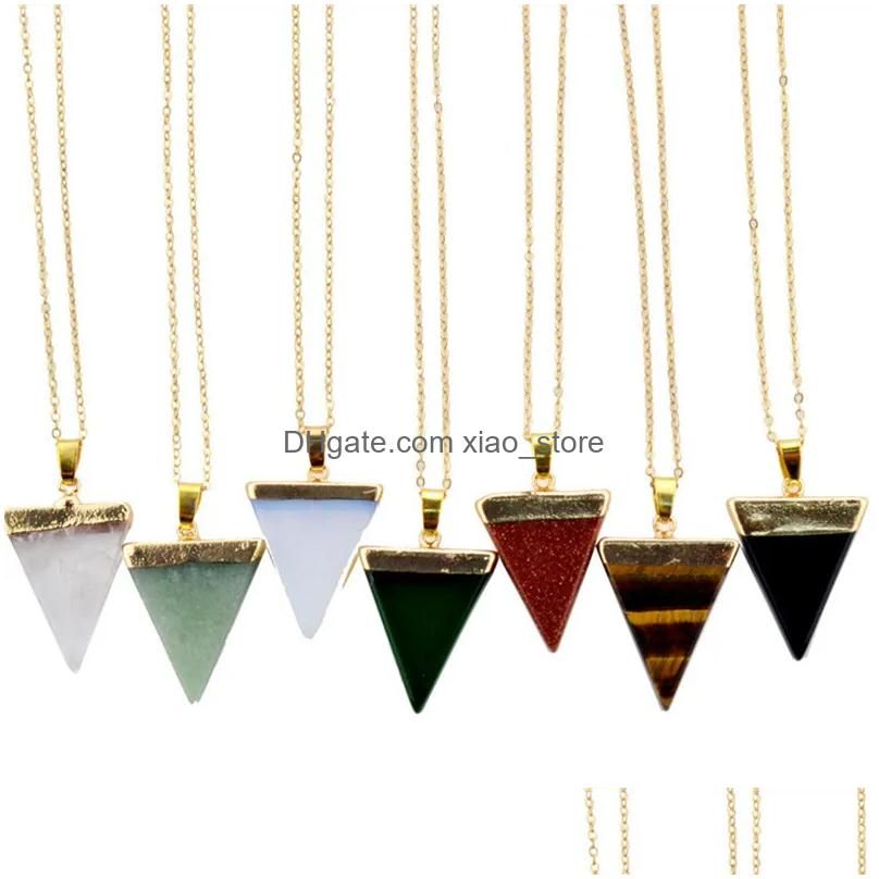 Triangle 2.5X3Cm (Gold Chain)Randomly Se