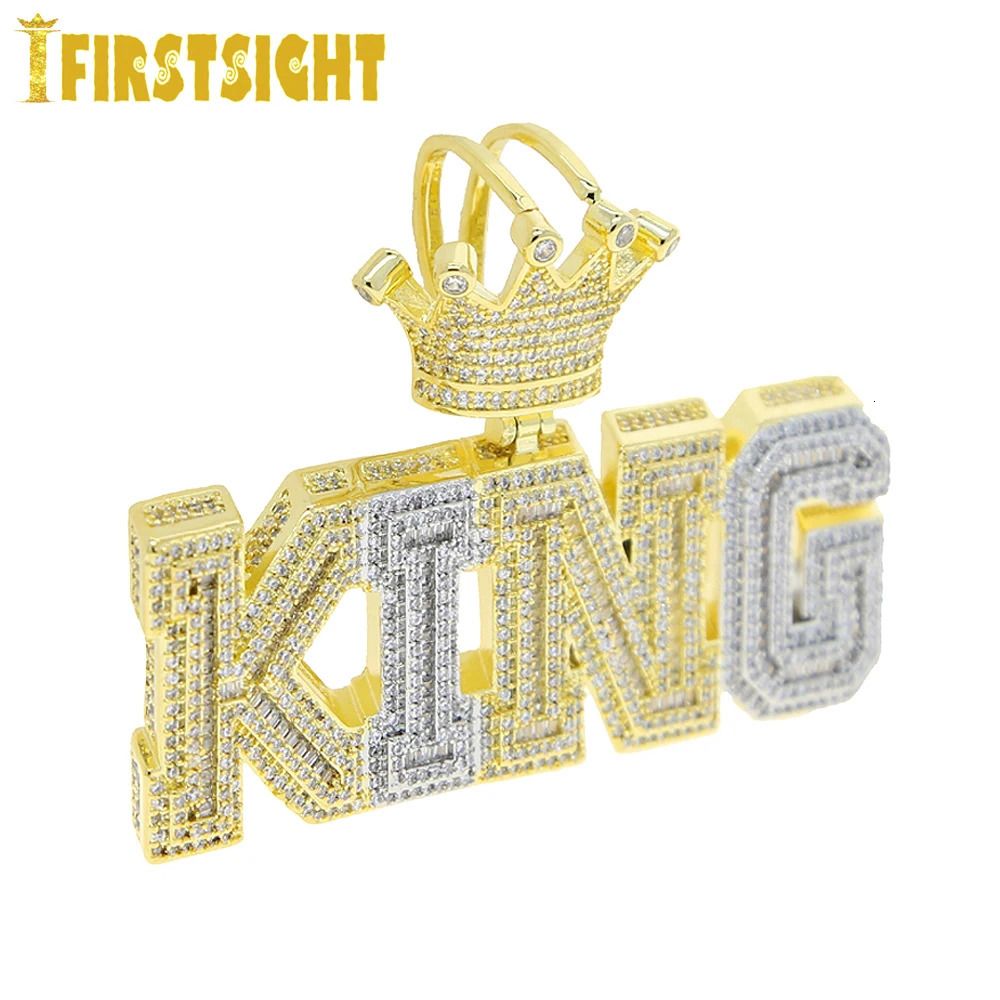 King-gold-Only Charm No Chain