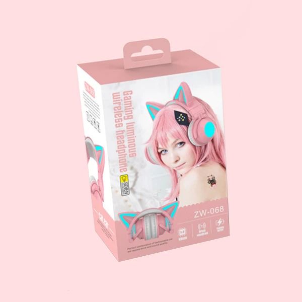 pink with retail box