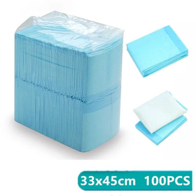 100pcs 33x45cm Blue