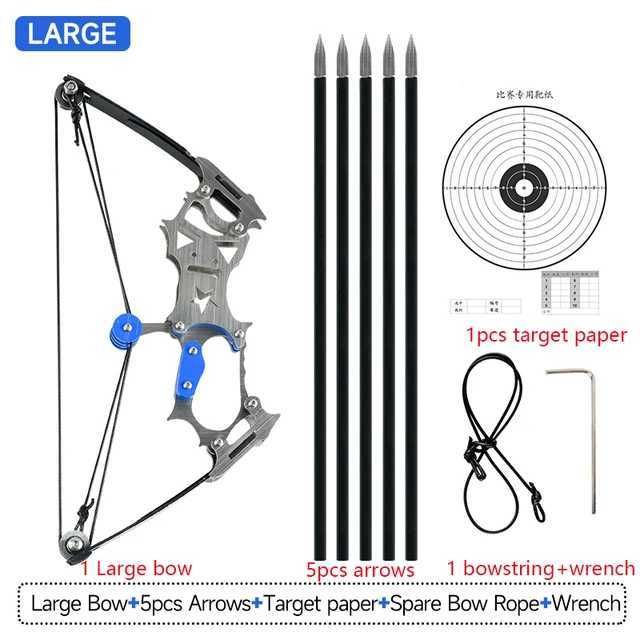 Large Bow 5 Arrows