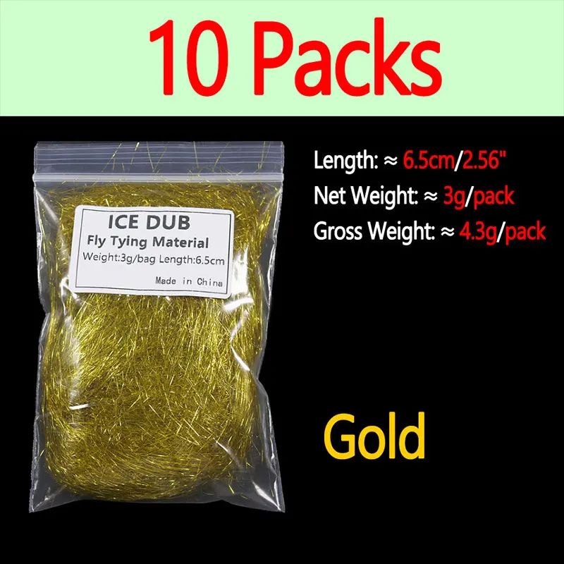 Color:10 Packs Gold